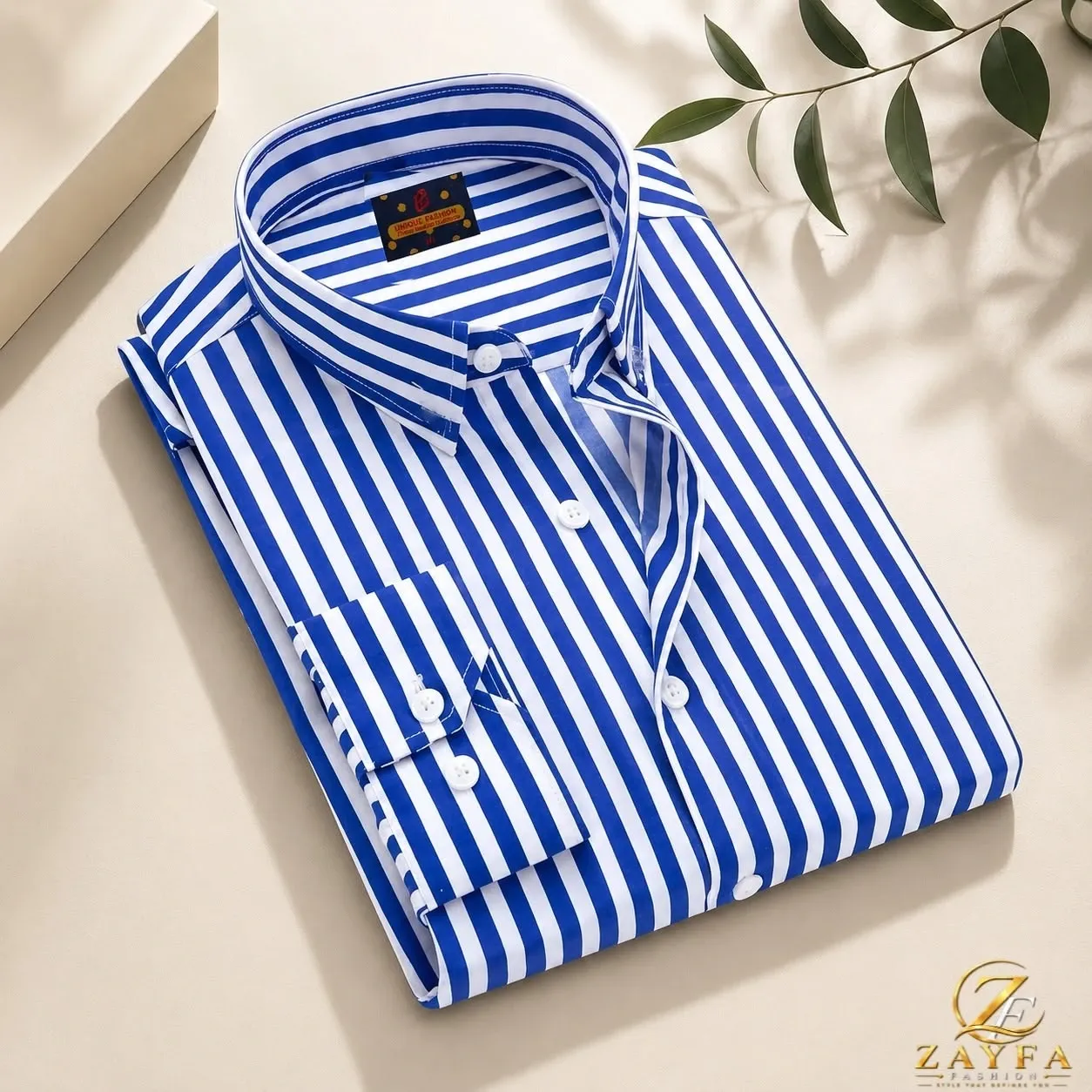 Premium Full Sleeve One Pocket Cotton Shirt - Image 2