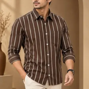 Premium Full Sleeve One Pocket Cotton Shirt