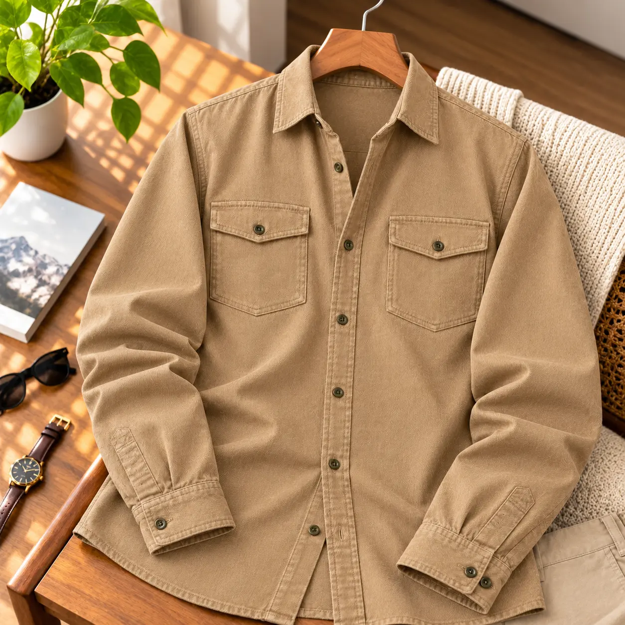 Men’s Premium SoftWash Denim Shirt - Image 3