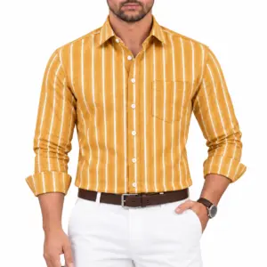 Men’s Premium Full Sleeve One Pocket Cotton Shirt