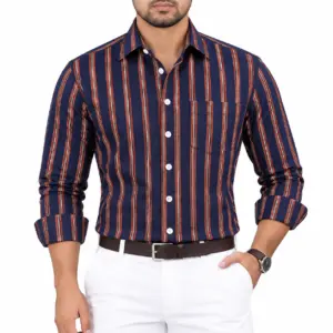 Men’s Premium Full Sleeve One Pocket Cotton Shirt