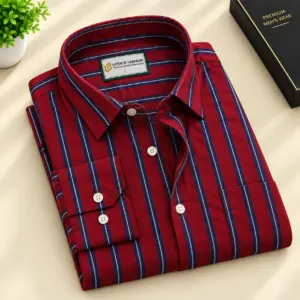 Men’s Premium Full Sleeve One Pocket Cotton Shirt
