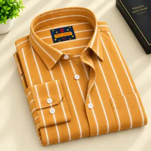 Men’s Premium Full Sleeve One Pocket Cotton Shirt