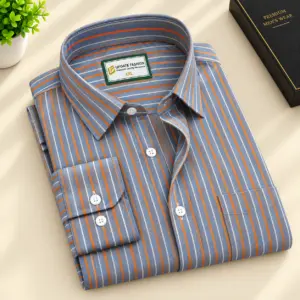 Men’s Premium Full Sleeve One Pocket Cotton Shirt