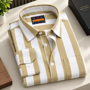 Men’s Premium Full Sleeve One Pocket Cotton Shirt