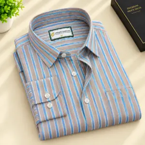 Men’s Premium Full Sleeve One Pocket Cotton Shirt