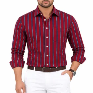 Men’s Premium Full Sleeve One Pocket Cotton Shirt