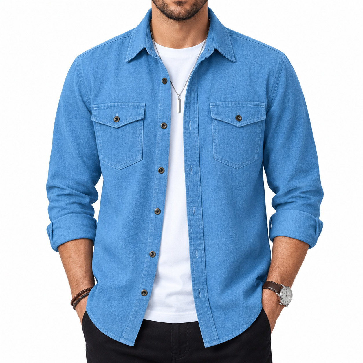 Men’s Premium SoftWash Denim Shirt