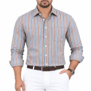 Men’s Premium Full Sleeve One Pocket Cotton Shirt