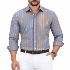 Men’s Premium Full Sleeve One Pocket Cotton Shirt