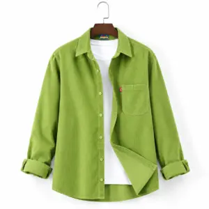 Men’s Premium Cord Fabric Full Sleeve Shirt