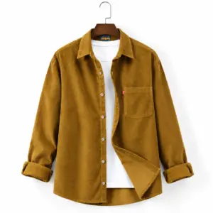Men’s Premium Cord Fabric Full Sleeve Shirt