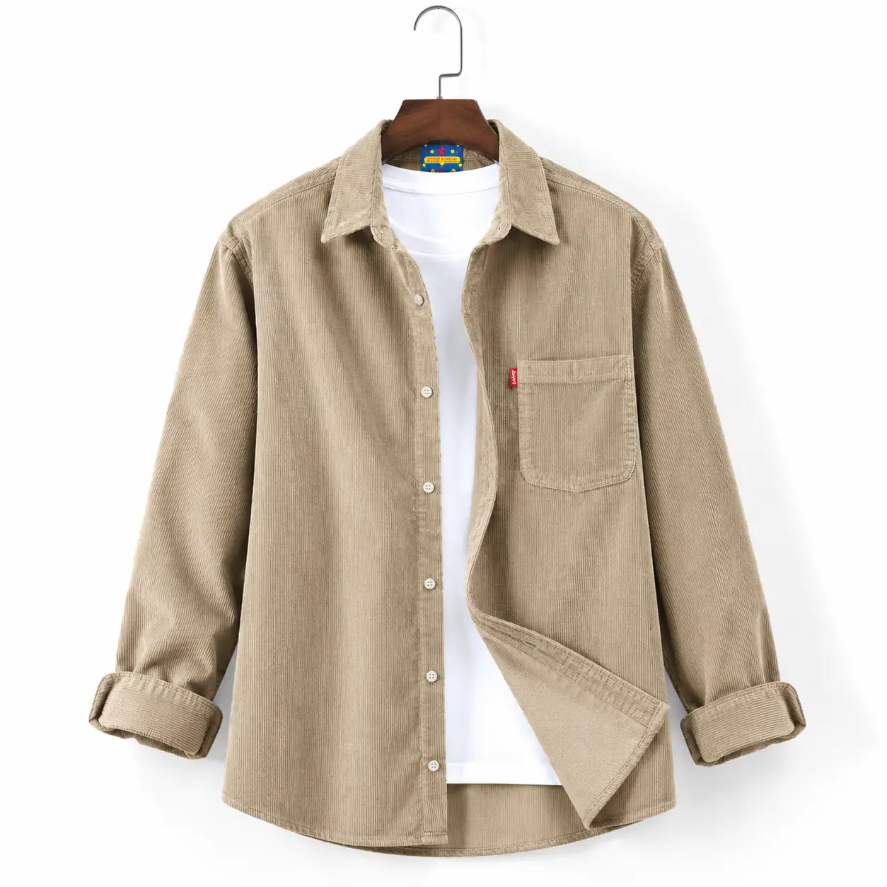 Men’s Premium Cord Fabric Full Sleeve Shirt