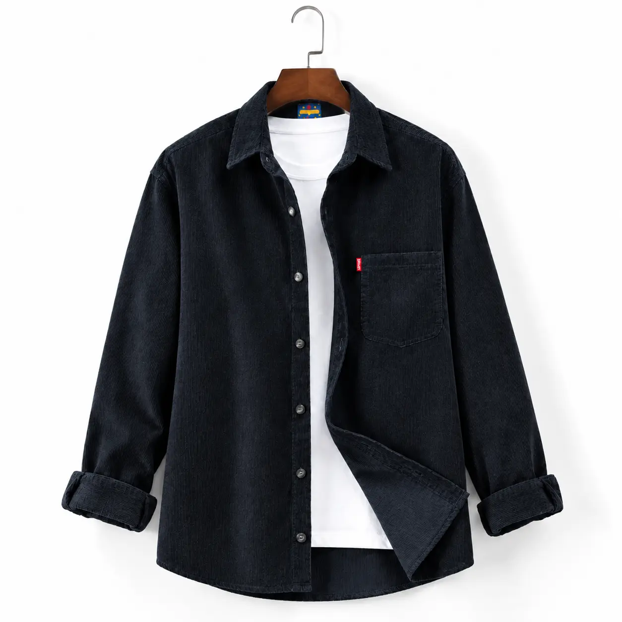 Men’s Premium Cord Fabric Full Sleeve Shirt